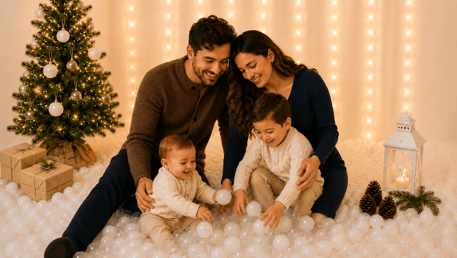 foto estudio navidad