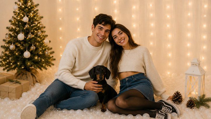 fotos familias navidad